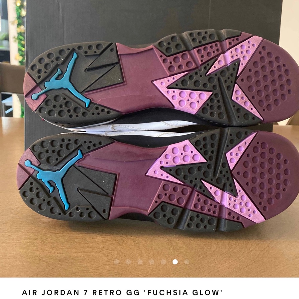 Air Jordan 7 Retro GG 'Fuchsia Glow' - Picture 6 of 7